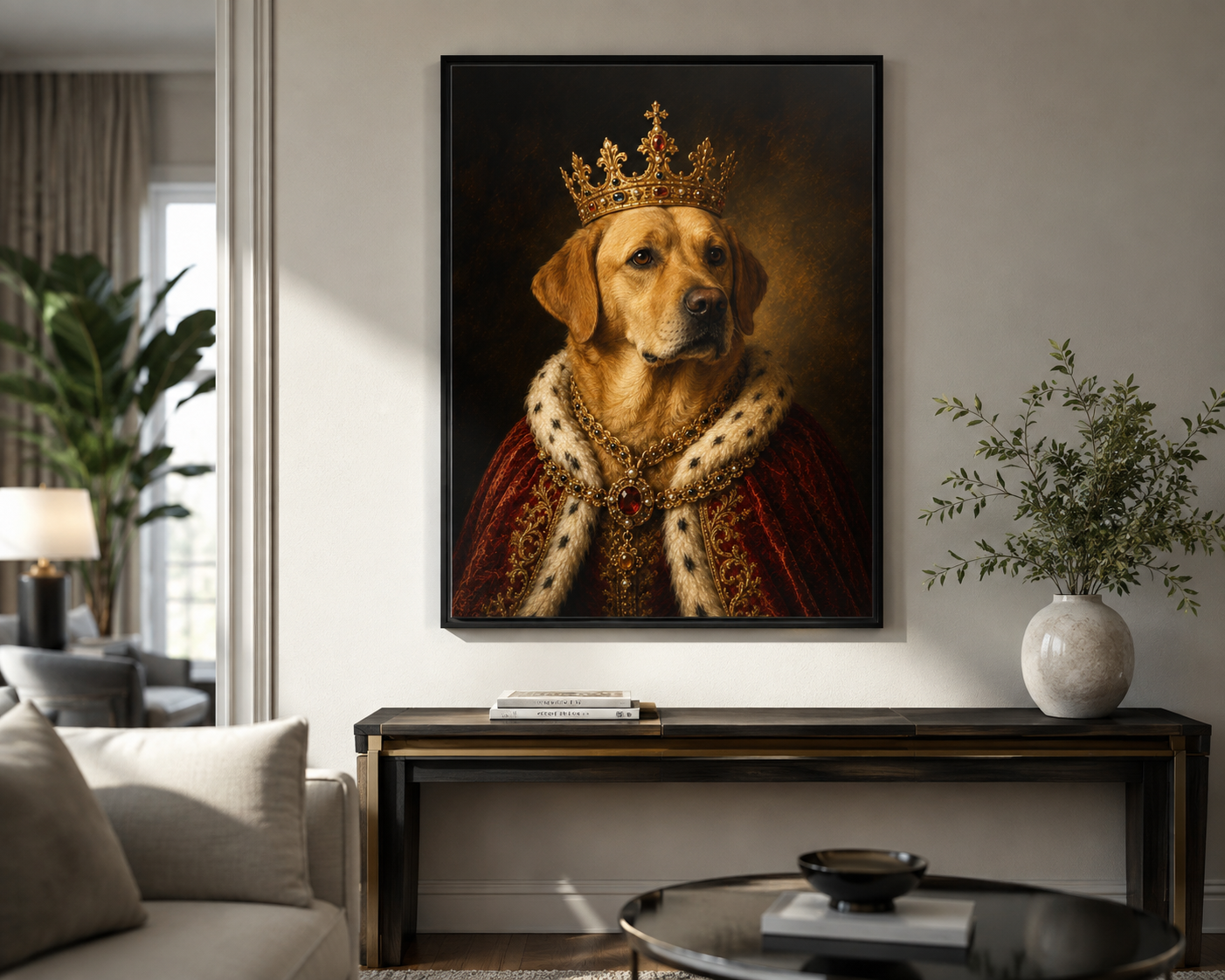 Portrait Royal — Format Poster — Sa Majesté