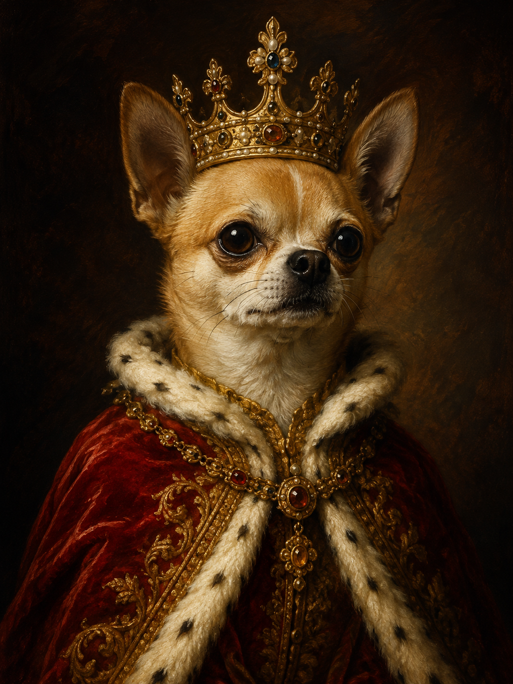 Portrait Royal de Votre Compagnon — Sa Majesté