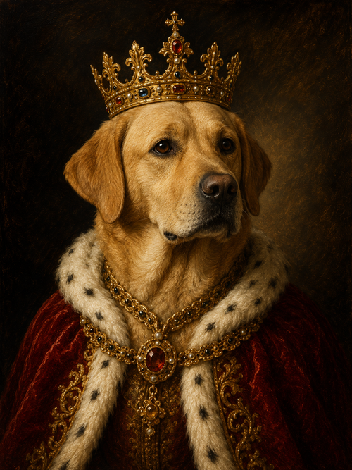 Portrait Royal de Votre Compagnon — Sa Majesté