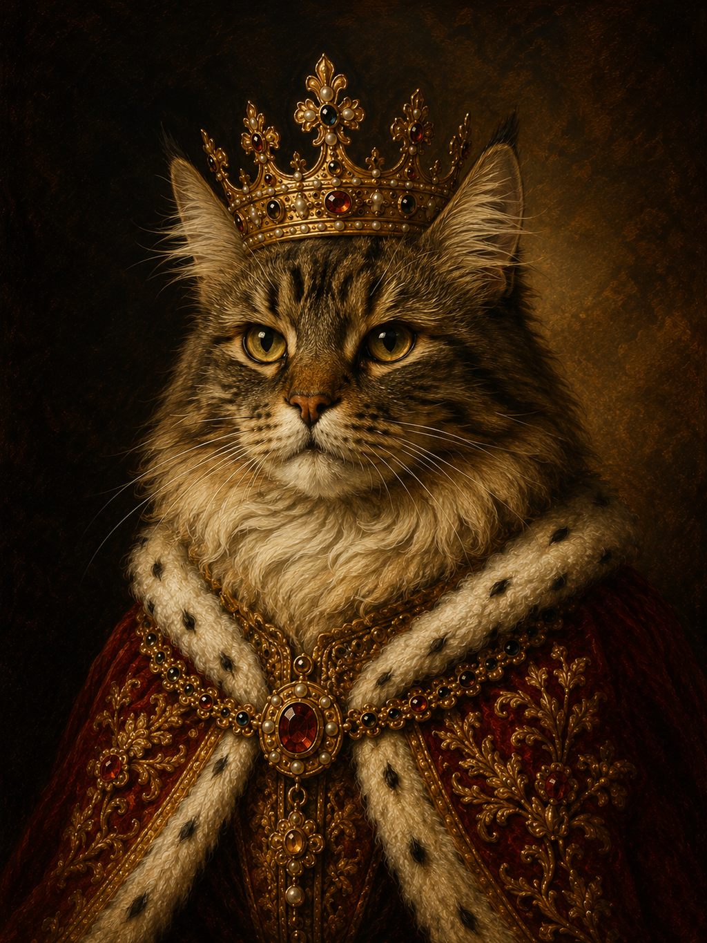 Portrait Royal de Votre Compagnon — Sa Majesté