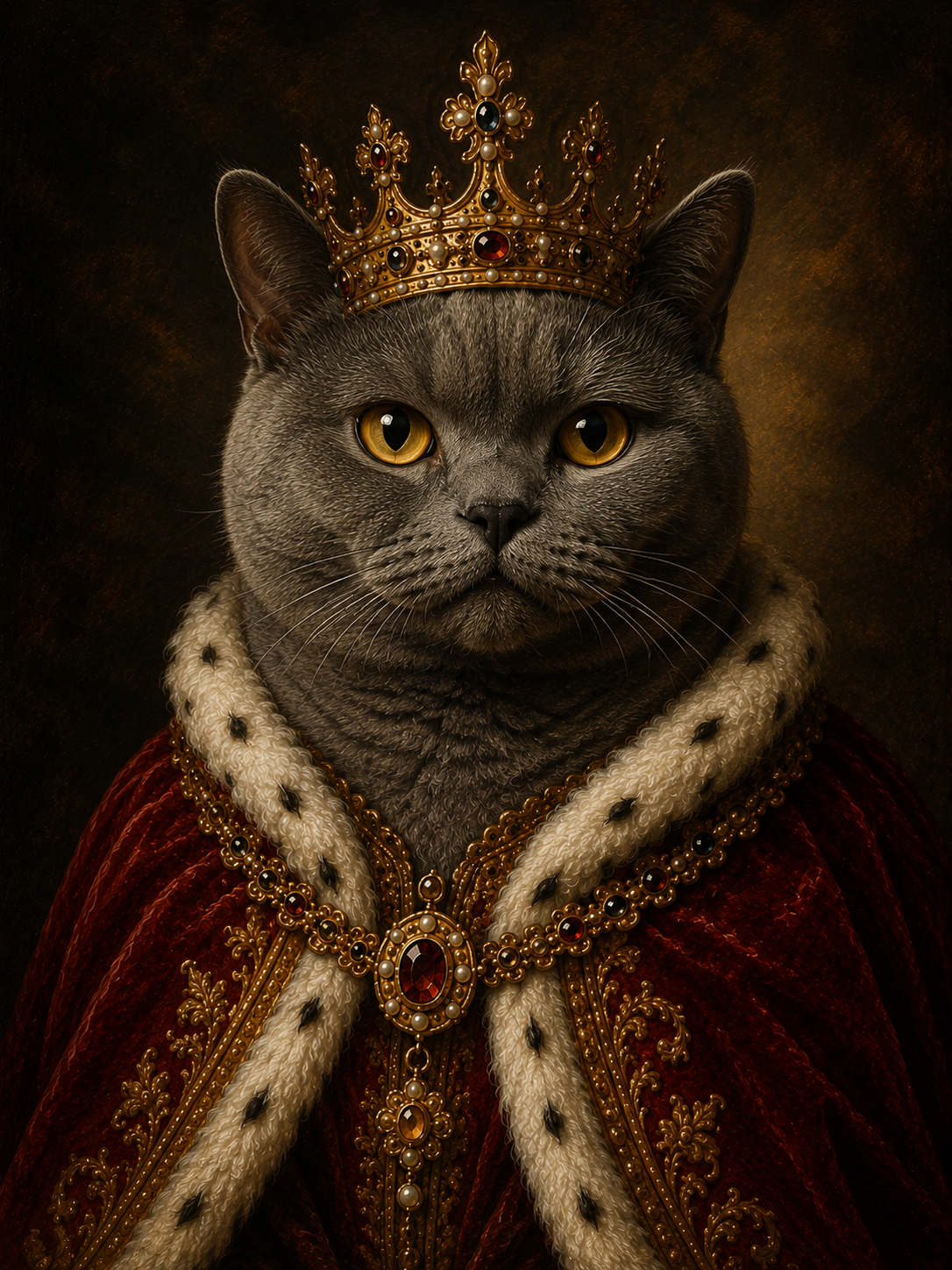 Portrait Royal de Votre Compagnon — Sa Majesté
